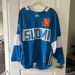 Finland World Cup Hockey Jersey